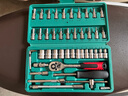 绿林（GREENER）47件汽修工具套装套筒扳手扭力棘轮全套小飞摩托车修车工具箱螺丝 实拍图