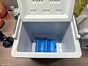 欧宝森绿色20L 车载家用越野保温箱冷藏箱便携户外小冰箱保鲜箱冰块储存 实拍图