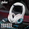 迪士尼（DISNEY）漫威正版授权无线蓝牙耳机头戴式ANC主动降噪电竞游戏耳麦长续航酷炫灯效  MR18黑色钢铁侠 实拍图