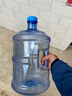 拜杰纯净水桶桶装水水桶矿泉水桶饮用水食品级储水桶饮水机水桶手提户外桶空桶7.5L 实拍图