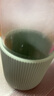 北鼎（Buydeem）泡茶随手杯 茶水分离家用耐高温玻璃杯便携 钛茶篮 470m|浅杉绿 实拍图