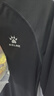 卡尔美（KELME）运动紧身衣男秋季长袖打底衫透气篮球足球弹力训练健身服 黑色3891113(LOGO在左胸) S/165 实拍图