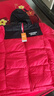雪中飞童装儿童羽绒服2025新款男童女童中大童拼接面包羽绒服冬季外套 中国红 160 实拍图