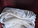 京东京造撸猫毯 法兰绒猫感A类可洗夏季午休空调毯沙发毯小灰灰 1.5x2m 实拍图