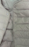 雪中飞经典新款基础舒适轻薄羽绒便捷短款保暖羽绒小马甲轻盈便携舒适 黎蔓卡其|7202-女 2XL 180/100A 实拍图
