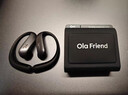 Ola Friend智能体耳机 开放式不入耳AI蓝牙耳机超轻6.6g长续航挂耳式豆包运动无线耳机 小钱包 蝶翼黑 实拍图