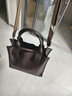 viney包包女包牛皮大容量水桶包轻奢手提斜挎生日元旦礼物送女生女友 实拍图