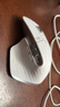 罗技（Logitech）大师系列 MX Master 3S 无线蓝牙鼠标 人体工学 办公 静音鼠标 高端 珍珠白 带无线接收器 实拍图