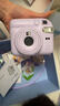 INSTAX富士instax立拍立得 一次成像相机 mini12精美礼盒 鸢尾骑士 含10张fafa花边相纸 实拍图