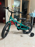 优贝（RoyalBaby）儿童自行车男女镁合金单车 月亮系列3-5岁 宇航员14寸 绿色 实拍图