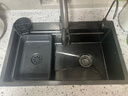 好太太家宝系列厨房水槽小米粒大单槽多功能洗碗洗菜一体盆304不锈钢洗菜池 75*45 【5.0加厚】纳米抗菌 实拍图
