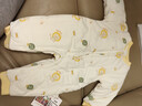 婴儿连体衣夹棉180g保暖秋冬装宝宝哈衣冬季棉服儿童加厚衣服 【心想事成】5983 【180g棉】 73cm 建议【6-9个月】 实拍图