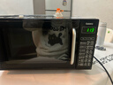 格兰仕（Galanz）【国家补贴】微波炉烤箱一体机光波20L家用700W节能平板易清洁智能菜单多功能小型烧烤解冻预约DG 全新机器 实拍图