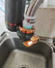 美的（Midea）净水器水龙头过滤器家用自来水滤水器直饮前置过滤器厨房卫生间通用除水垢除余氯双出水可清洗滤芯 一机一芯【可清洗滤芯】 实拍图