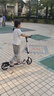 帝百伦（DEPTHPOWER）滑板车成人代步6-12岁35岁大人儿童大童以上学生折叠双减震平衡车 豪华白【碟刹手闸脚刹+防滑轮】 实拍图