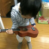 俏娃宝贝（QIAO WA BAO BEI）儿童小吉他玩具尤克里里初学入门音乐乐器3一6岁女孩子生日礼物男 套装：咖色椴木里里+儿童电子琴 实拍图
