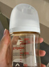 贝亲（Pigeon）新生儿 防胀气宽口径PPSU奶瓶160ml SS号奶嘴 0个月+AA261  实拍图