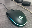 罗技（G）G102第二代游戏鼠标 RGB流光灯效鼠标 轻量化  游戏级8000DPI传感器 黑色 200-8000DPI 实拍图