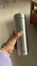 希诺保温杯男士不锈钢泡茶杯子商务办公车载水杯XN-5805本色 600mL 实拍图