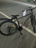 喜德盛山地自行车黑客380避震前叉21速禧玛诺变速X6铝合金车架通勤代步 黑/灰色（26款） 17寸（建议身高165-180） 实拍图