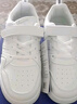 回力（Warrior）儿童节小白鞋女童鞋春秋款男童演出鞋休闲板鞋WZ(CL)-0072 白色26 实拍图