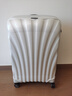 新秀丽（Samsonite）经典贝壳拉杆箱男女超轻盈旅行行李箱升级版 白色 CS2 28英寸 实拍图