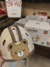 爱贝迪拉防摔帽婴儿学步护头防摔头盔枕宝宝学走路儿童防撞神器咖色小熊 实拍图