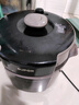 苏泊尔（SUPOR）0涂层精钢电压力锅 家用5升大容量不锈钢电饭煲电高压锅 2-6人用智能电饭锅 11大功能高压炖煮 0涂层健康煮【6L巨大容量】 6L 实拍图