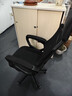 锦汐 电脑椅家用办公椅子靠背人体工学椅学习转椅老板座椅游戏电竞椅 【可后躺】黑框黑网 实拍图