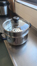 爱仕达（ASD）汤锅 304不锈钢小蒸锅 带蒸屉炖煮锅 20CM燃气电磁炉通用奶锅B1-Z 实拍图
