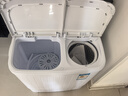 东方小天鹤半全自动洗衣机大容量家用双缸双桶筒老式波轮小型甩干 5KG迷你母婴专用蓝光不锈钢桶 实拍图