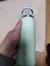 米家保温杯弹盖保温杯保冷杯480ml旅行便携不锈钢车载水杯竹绿色 实拍图
