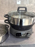苏泊尔（SUPOR）精铁钛陶0氟电蒸锅 多功能家用分体式电热锅  火锅蒸煮炒菜电煮锅 18L大容量多用途锅  ZN34YC880 实拍图