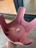 网红塑料凳子30.5cm客厅防滑凳餐桌凳简约可摞叠便携凳浴室凳 粉色【两种款式随机发】 （一个装） 实拍图