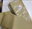 离草 5号牛皮纸信封 信封袋发票收据文件袋工资袋办公用品信纸发票工资袋信封袋 50个/包 实拍图