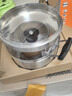 苏泊尔SUPOR 蒸滋味复底304不锈钢汤蒸多用锅22cm汤锅单层蒸笼SZ22S1 实拍图