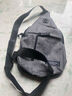 【运动腰包】跑步包男休闲斜挎包手机包防泼水健身包 黑色 实拍图