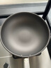 康巴赫炒锅不粘锅抗菌不锈钢炒菜锅煎平底锅30cm蜂窝锅电磁炉燃气灶通用 实拍图