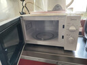美的微波炉家用快捷小型 700W 容量20L 360°均匀加热 旋钮操控 易清洁 M1-L213B 经典款 实拍图
