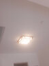 黄老头新中式卧室吸顶灯阳台灯走廊灯玄关灯大门灯led实木灯具中山灯具 万事如意双层55厘米60瓦三色 实拍图