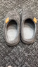 内泊（NEIBO）【超舒服】乳胶棉拖鞋男冬季女室内家居大码防滑防臭保暖羊毛灰42 实拍图