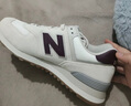 NEW BALANCE NB574官方休闲鞋女鞋复古舒适秋冬透气网鞋轻便百搭潮流运动鞋 米白色 WL574RCF 38 (脚长24.5cm)尺码详询客服 实拍图