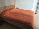 京东京造意式瓷磨四件套 60支长绒棉磨毛A类100%纯棉全棉床单被套床上冬天保暖双人 1.8m枫叶棕 实拍图