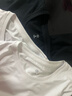 京东京造【10A抗菌T】长袖t恤女卫衣25秋季新款打底衫 白色 M 实拍图