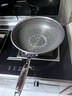 美的（Midea）炒锅不粘锅炒菜锅316L不锈钢蜂窝不粘电磁炉燃气用0氟陶瓷不粘锅 实拍图