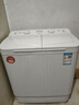 YANGZI扬子集团洗衣机半自动老式家用双桶大容量双缸洗衣机蓝光 洗脱双筒小型波轮 18KG 【洗11+7脱|洗脱分离|强劲电机】 实拍图