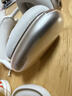 赫豹适用苹果新款airpods max保护套透明TPU软壳蓝牙耳机头戴式外壳耳罩硅胶横头梁保护壳保护罩 透星光色外壳+星光色内壳+星光色悬梁 Apple AirPods Max 实拍图