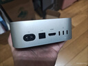 Apple/苹果AI电脑/【10Gb 以太网】Mac mini迷你主机 M4银色(10+10核) 24G 256G台式电脑主机 实拍图