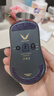瓦尔基里（VALKYRIE）VK M3 有线/2.4G/蓝牙三模电竞鼠标 8K无线接收器 40g轻量化 对称收腰电竞鼠 VK M3 Lite 赤+防滑贴 实拍图