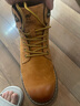 骆驼（CAMEL）王俊凯同款马丁靴高帮秋户外工装大黄靴男 G15W136025 沙漠黄 39 实拍图
